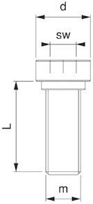 Inbus Bolt For Power Clamps