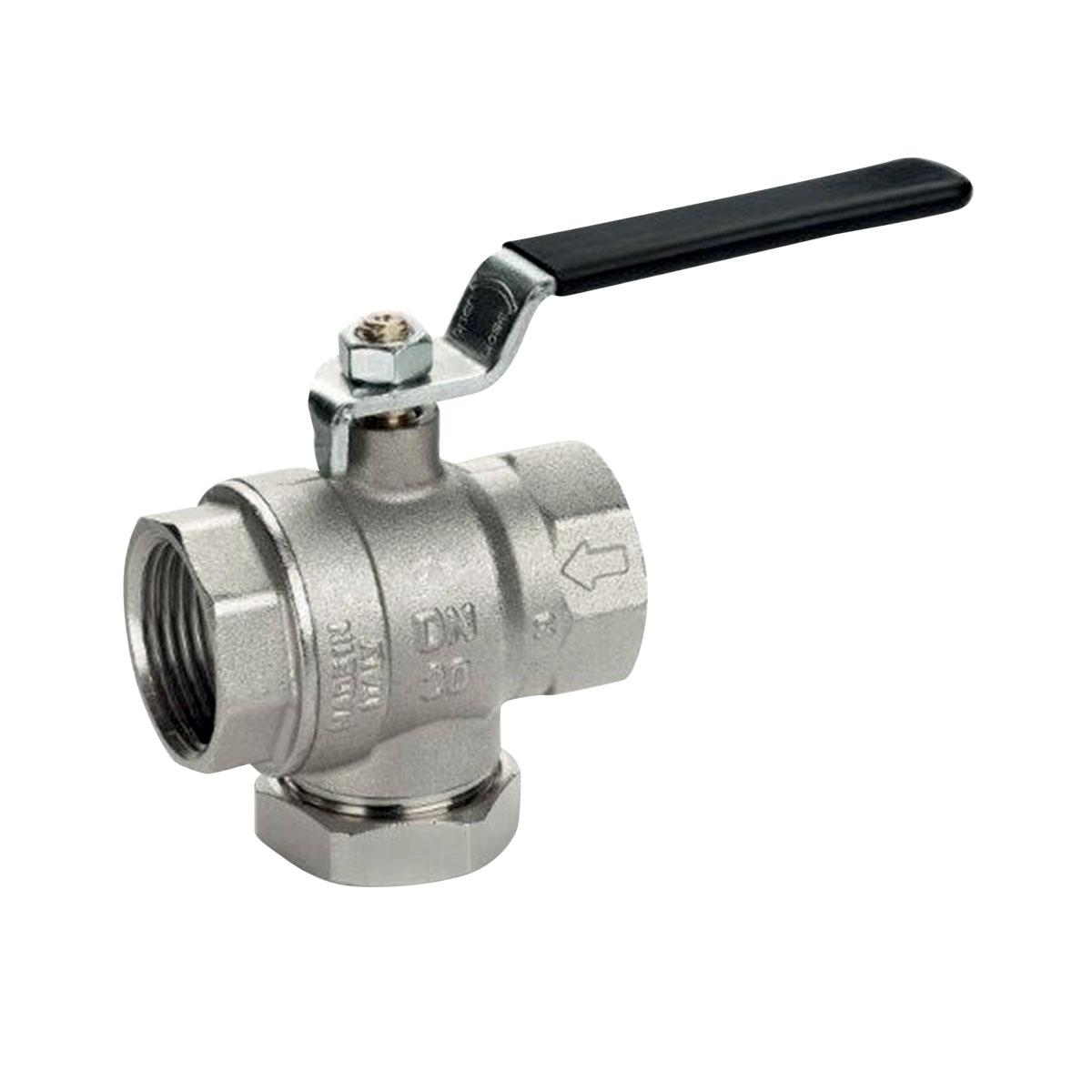 Ball Valve with Integrated Filter and Magnet