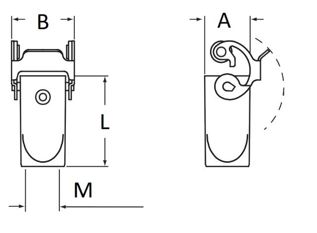 Straight Hood, single lever