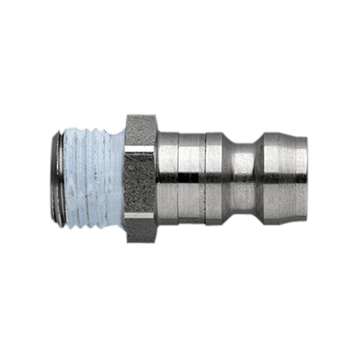 Rychlospojkový nipl s vnějším závitem INOX