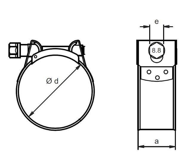 Hose Clamp Heavy Duty