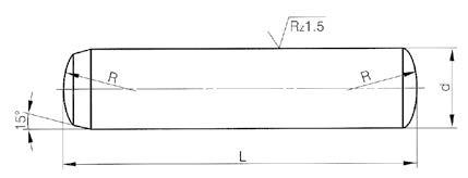 Dowel Pins, DIN 6325