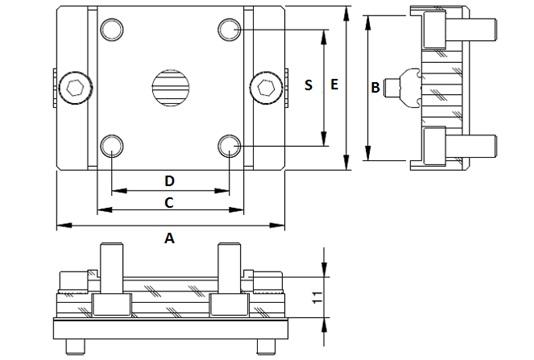 Profile End Connector 