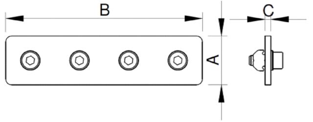 Profile Connector Straight  