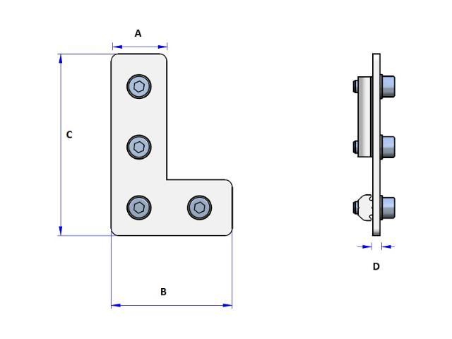 Profile Connector L-Style  