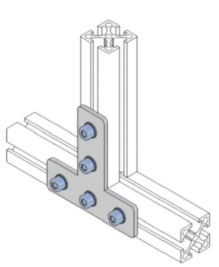  Profile Connector T-Style  