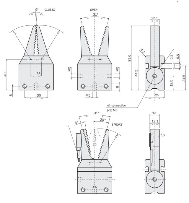 GZ.AA. - Self-Centering Sprue Gripper