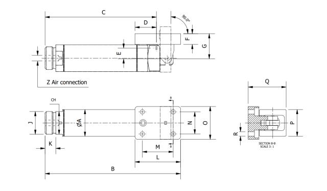 GFT - Pnuematic Tilt Unit