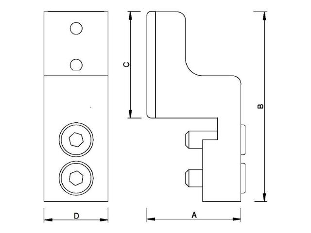 Jaws for Parallel Gripper PG (complete)