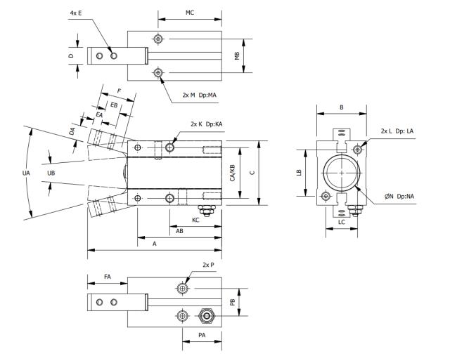 AG - Angular Grippers