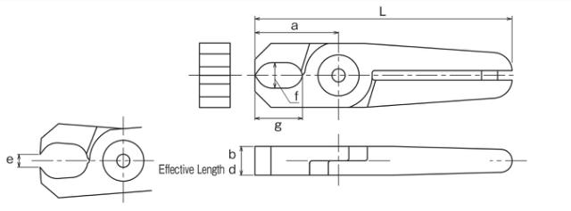 N Series - Perpendicular End Cut Blades