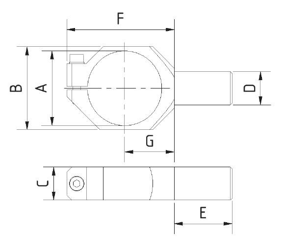 SCH - Mounting Brackets for Air Nippers