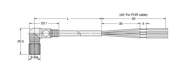 M8 Screw-on Cable Connectors