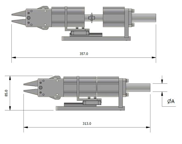 Power Grippers GSZ.32 Series - Double Stroke