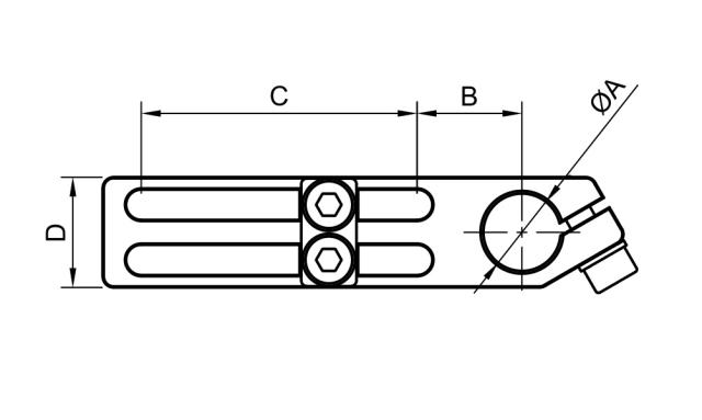 ACLH - Long Angle Clamp - Heavy Duty 