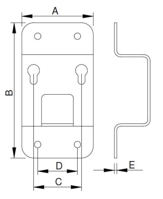 Wall Mount for Quick Changer 