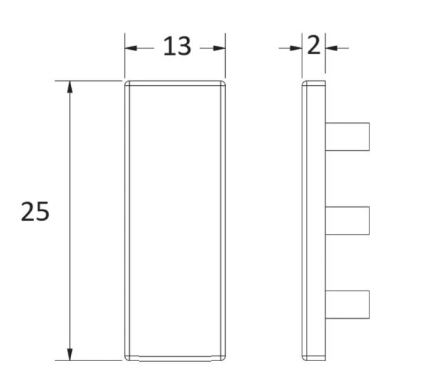 GZ-VIT - Jaw Insert Pad - Viton